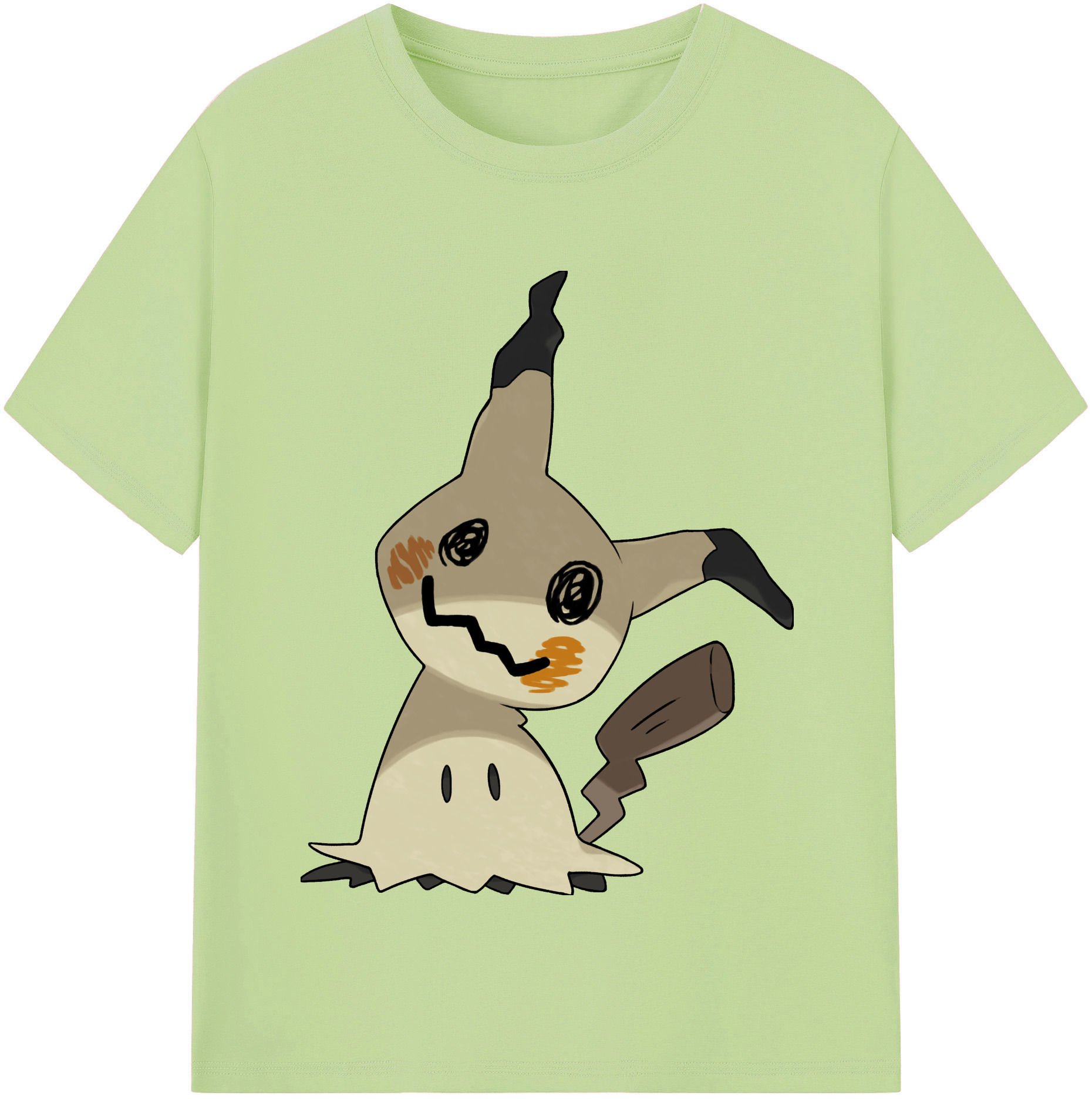 （画像用） ポケットモンスター Pokémon 綿100％半袖Tシャツ（フロントプリント）